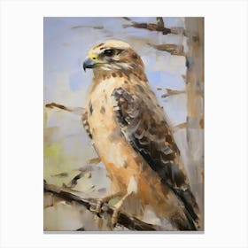 Bird Painting Falcon 7 Canvas Print