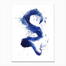 Letter S 3 Canvas Print