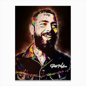 Art Of Post Malone Canvas Print