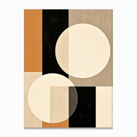 Beige Bauhaus Salzgitter Spectrum Canvas Print