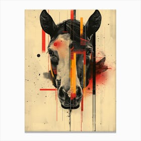 Horse Head Canvas Print