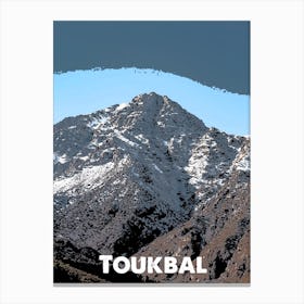 Toukbal, Mountain, Morocco, Atlas, Nature, Climbing, Wall Print Canvas Print