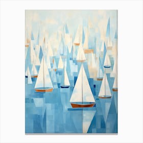 Sailboats 9 Canvas Print