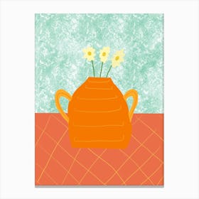 Still life vase Canvas Print