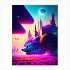 Radiant Dreamscape Canvas Print