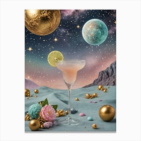 Space Margarita Canvas Print