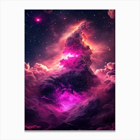 Purple Clouds In The Sky 1 Canvas Print