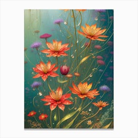 Lotus Flower 12 Canvas Print