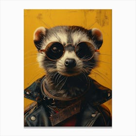 Raccoon 2 Canvas Print