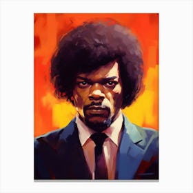 Jules Winnfield Pulp Fiction Movie Painting Canvas Print