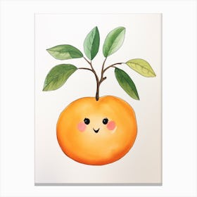 Friendly Kids Apricot 1 Canvas Print