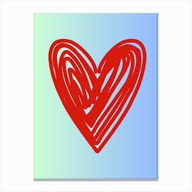 Heart Of Love 5 Canvas Print