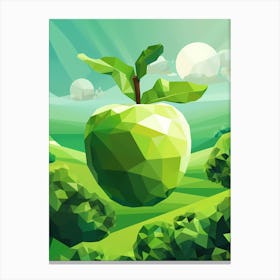 Apple In The Sky 1 Canvas Print