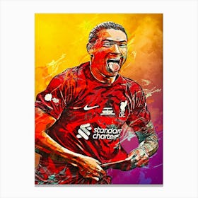 Darwin Núñez Liverpool 1 Canvas Print