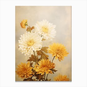 Chrysanthemums 4 Canvas Print