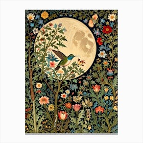 William Morris Hummingbird 3 Canvas Print