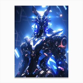 Futuristic Deer Canvas Print