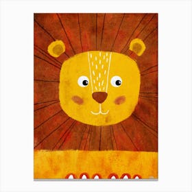 cute Lion Canvas Print