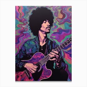 Jimi Hendrix Purple Haze 9 Canvas Print