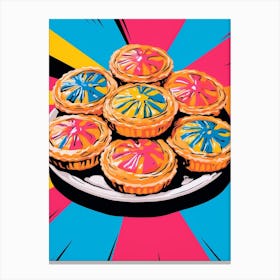 Sweet Tart Pop Art 3 Canvas Print