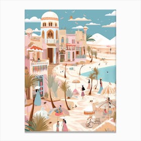 Sharm El Sheikh Egypt 3 Illustration Canvas Print