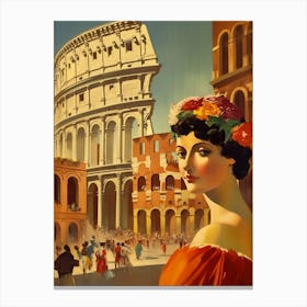 Rome, Italy Canvas Print