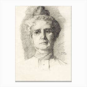 The Artist’S Mother (1907), Egon Schiele Canvas Print