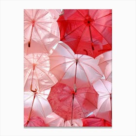 Many Umbrellas Photo Canvas Print