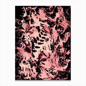 Pink Chaos 1 Canvas Print