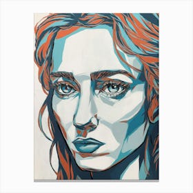 Woman Portrait Canvas Print