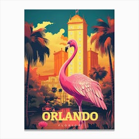 Orlando Travel Florida City Canvas Print