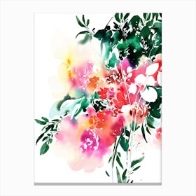 Floral Spell Canvas Print