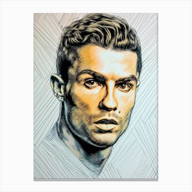 Cristiano Ronaldo 1 Canvas Print