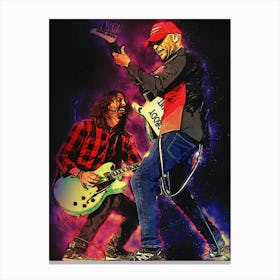 Spirit Of Dave Grohl & Tom Morello 2016 Canvas Print