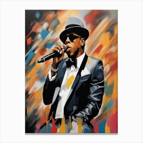 Shawn Corey Carter_Jay-Z 2 Canvas Print