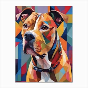 American Staffordshire Terrie Canvas Print