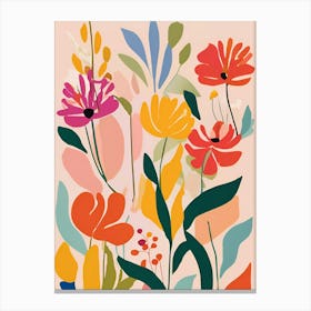 Matisse Flowers In Bloom Canvas Print