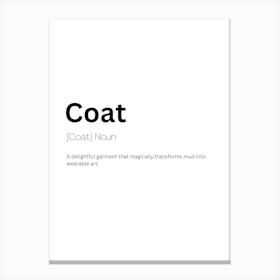 Coat Definition Meaning 1 Stampe su tela