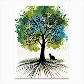 Tree Of Green Canvas Print