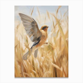 Bird Painting Barn Swallow 2 Canvas Print
