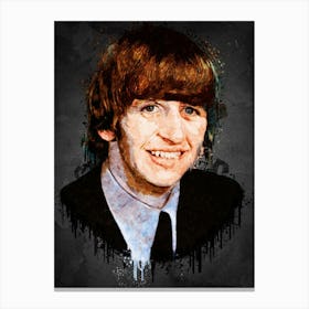 Ringo Starr Painting Canvas Print