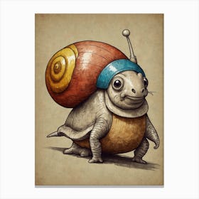 Snail 2 Canvas Print