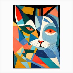 Abstract Cat 2 Canvas Print