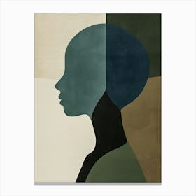 2024 May Poster Minimalist Portrait 5 Canvas Print