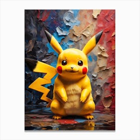 Pikachu 8 Canvas Print