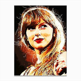 Taylor Swift 27 Canvas Print