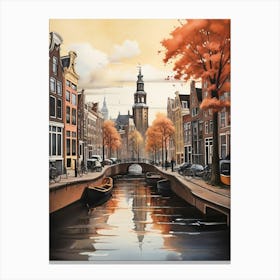 Amsterdam Art Print Canvas Print