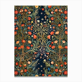 William Morris Tree Of Life 41 Canvas Print