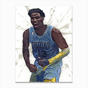 Jaren Jackson Jr Memphis Grizzlies 1 Canvas Print