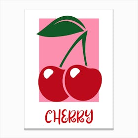 Cherry Canvas Print